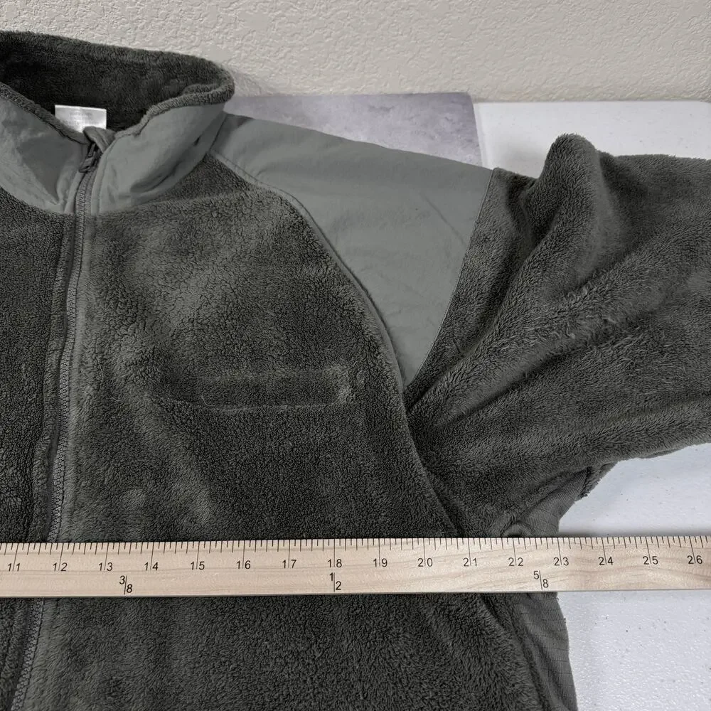 US Military Gen III Cold Weather Fleece Jacket Green Mens Size Large Regular